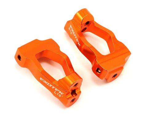 Exotek D413 Aluminum 10° Caster Hub Set (Orange)