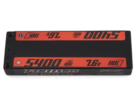 Fantom Pro Series MaxV-SPEC Low Profile 2S LiHV LiPo 110C Battery (7.6V/5400mAh)