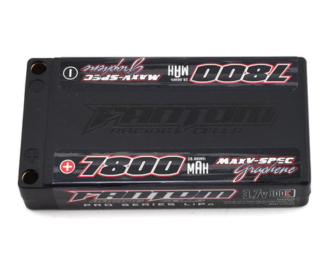 Fantom Pro Series MaxV-SPEC Graphene 1S LiPo 100C Battery (3.7V/7800mAh)