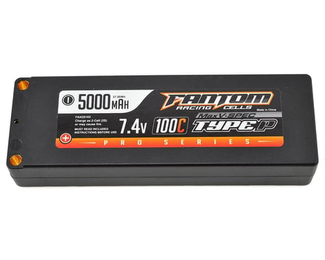 Fantom Pro Series MaxV-SPEC 2S LiPo 100C Battery (7.4V/5000mAh)