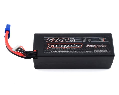 Fantom Pro Series 4S 100C LiPo Battery w/T-Style Plug (14.8V/6700mAh)
