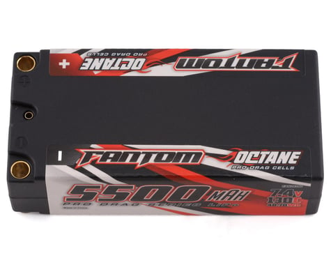 Fantom Pro Drag Octane Shorty 2S LiPo 130C Battery (7.4/5500mAh)