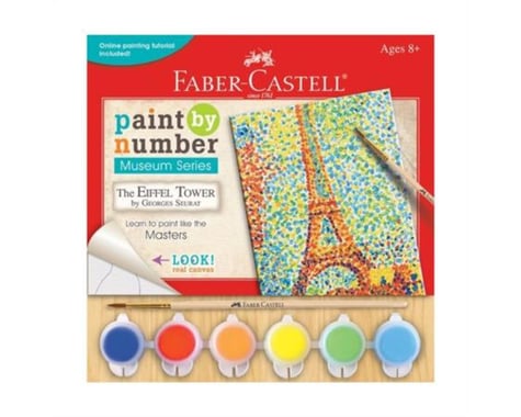 Faber-Castell Faber Castell Paint By Number Museum Series The Eiffel Tower by Georges Seurat