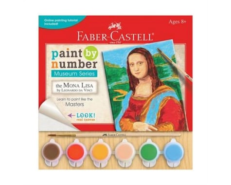 Faber-Castell Faber Castell Paint By Number Museum Series The Mona Lisa by Leonardo Da Vinci