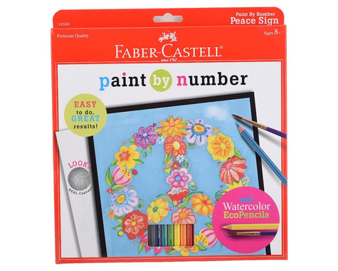 Faber-Castell 14540 Paint By Number Peace Sign