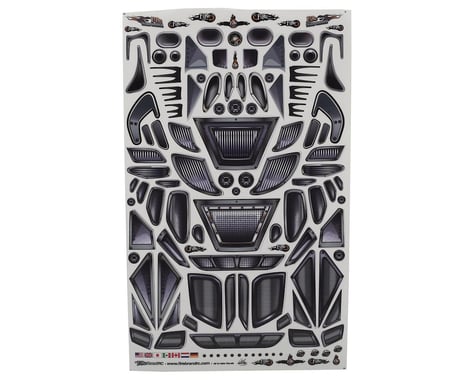 Firebrand RC Air Intakes & Vents Multi-Fit Decal Sheet (8.5x14")