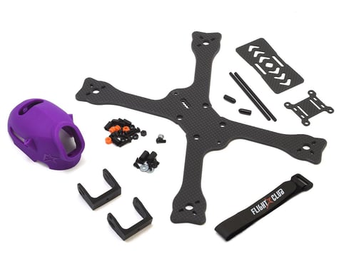 Flight Club Tokio SX "Stretch" Drone Frame Kit (Purple)