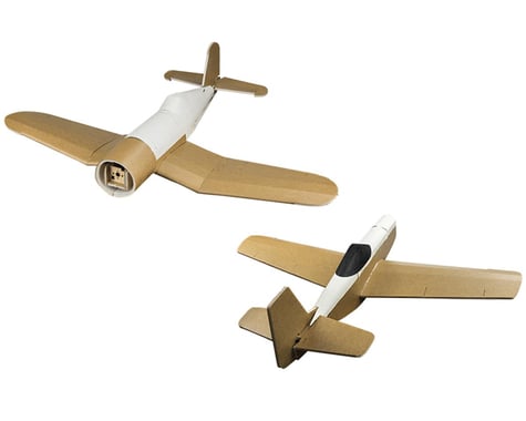 Flite Test Mini Warbird Electric Airplane Kit Combo Pack (609/737mm)