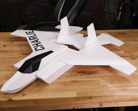 Flite Test Charlie "Maker Foam" Electric Airplane Kit (736mm)