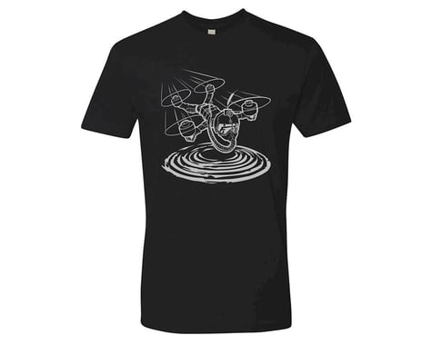 Flite Test Micro Gremlin Black T-Shirt (Silver)