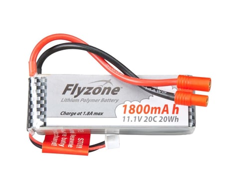 Flyzone LiPo Battery 3S 11.1V 1800mAh 20C