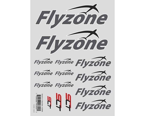 Flyzone Die Cut Decal Sheet 8x11