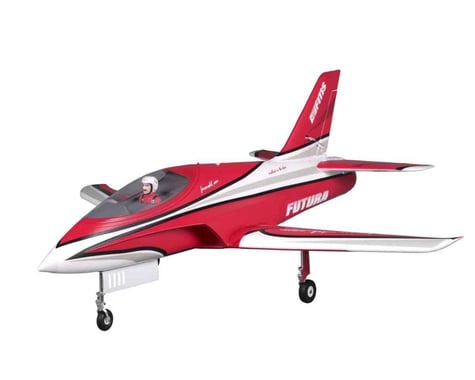 FMS Futura Plug-N-Play Electric Ducted Fan Jet Airplane (Red) (1060mm)