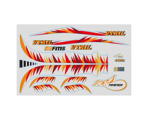 FMS Decal Sheet: V-Tail 800mm