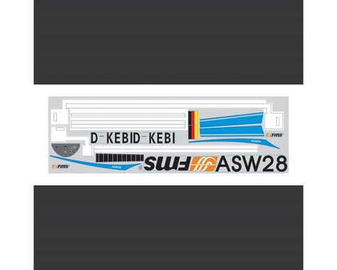 FMS Decal Sheet: ASW28 2300mm