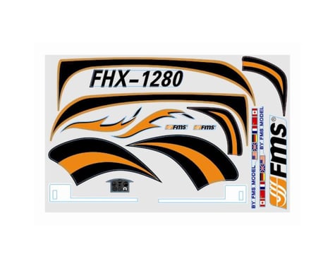 FMS Decal Sheet: Easy Trainer 1280mm
