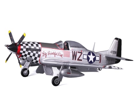 FMS P-51D Mustang V8 Warbird Plug-N-Play Airplane (1450mm) (Big Beautiful Doll)