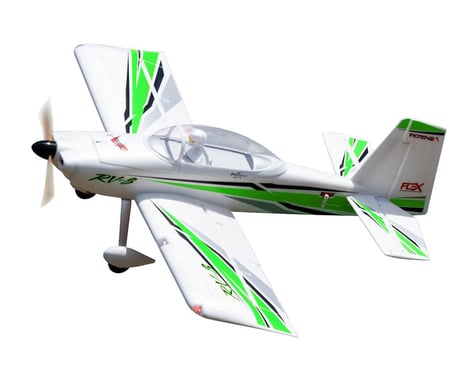 Flex Innovations RV-8 10E Electric PNP Airplane (Green)