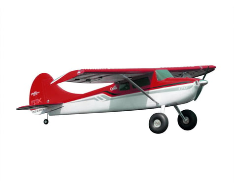 SCRATCH & DENT: Flex Innovations Cessna 170 G2 60E Super PNP Electric Airplane (Maroon)