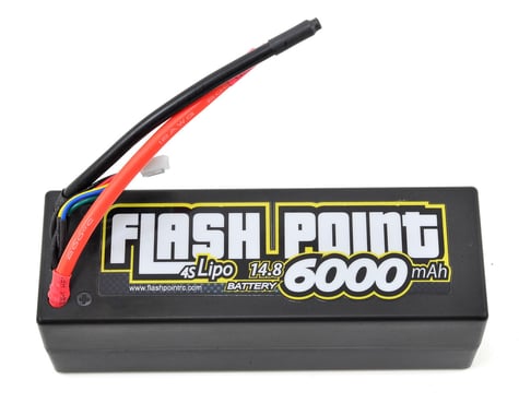 Flash Point 4S Hard Case LiPo Battery Pack 90C (14.8V/6000mAh)