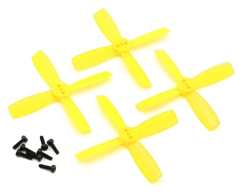 Furious FPV High Performance 2435-4 Propellers (2CW & 2CCW) (Yellow)