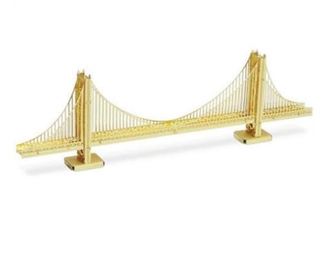 Fascinations Metal Earth 3D Metal Model - Golden Gate Bridge in Gold