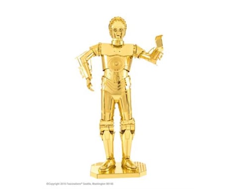 Fascinations Star Wars Gold C-3PO Metal Earth Model Kit
