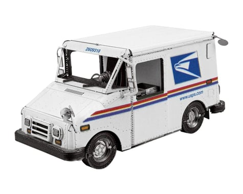 Fascinations USPS LLV Mail Truck 3D Metal Model Kit
