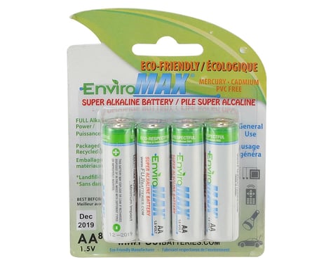 Fuji EnviroMAX AA Super Alkaline Battery (8)