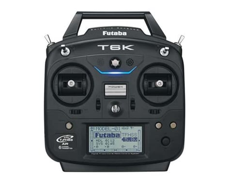 Futaba 6K 2.4GHz S FHSS/T-FHSS Radio System (Heli)