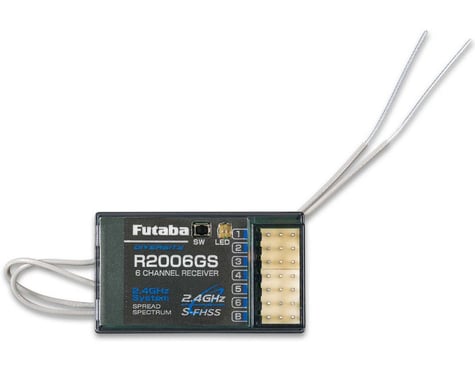 Futaba R2006GS 2.4GHz S-FHSS 6 Channel Air/Heli Receiver