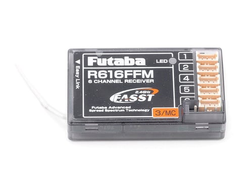 Futaba R616FFM 2.4GHz FASST 6 Channel Micro Air/Heli Receiver