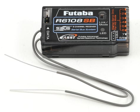 Futaba R6108SB 8 Channel 2.4Ghz FASST S.Bus Receiver