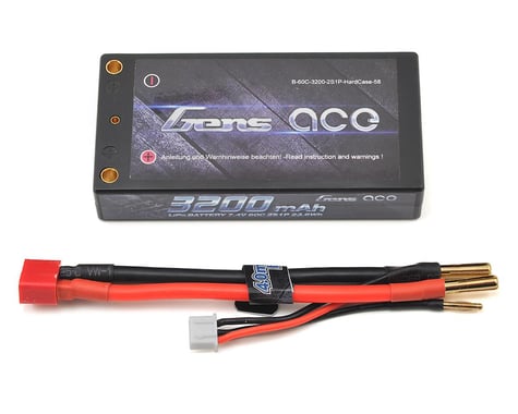 Gens Ace 2s LiPo Battery Pack 60C (7.4V/3200mAh)