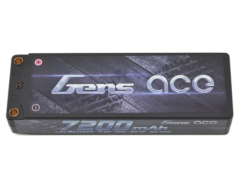 Gens Ace 2s LiPo Battery Pack 70C (7.4V/7200mAh)