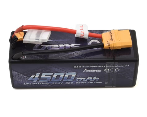 Gens Ace 6S Hard Case 60C LiPo Battery (22.2V/4500mAh)
