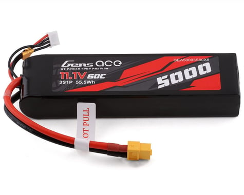 Gens Ace 3s LiPo Battery 60C (11.1V/5000mAh)