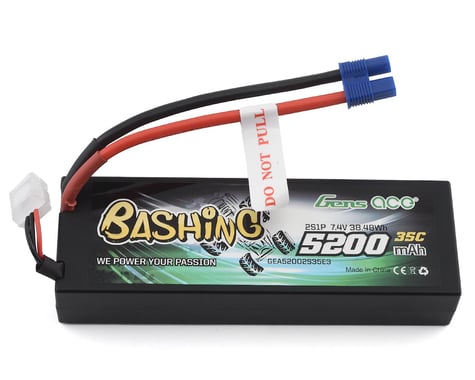 Gens Ace Bashing 2S 35C LiPo Battery Pack (7.4V/5200mAh)