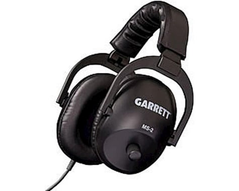 Garrett Metal Detectors MS-2 Headphones, Land-Use 2-Pin AT Connector
