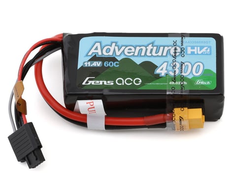 Gens Ace G-Tech Smart 3S LiHV Battery 60C (11.4V/4300mAh)