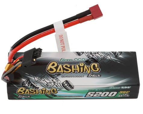 Gens Ace 2S G-Tech Smart "Bashing" LiPo Battery 35C (7.4V/5200mAh) w/T-Style