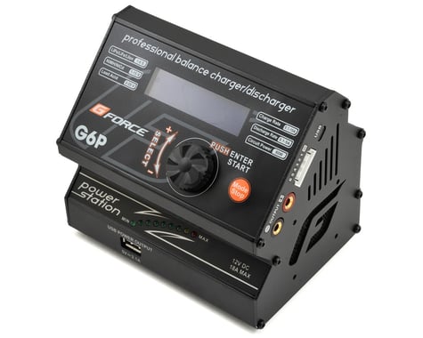 GForce G6P AC Charger & Power Supply (6S/10A/80W)