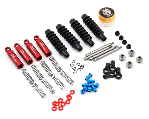 Gmade 90mm TS01 Scale Shock Set (Red) (4)