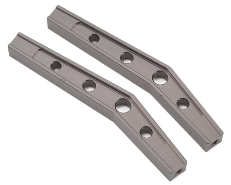 Gmade Komodo 78mm Machined Aluminum Bent Lower Link (2) (Grey)