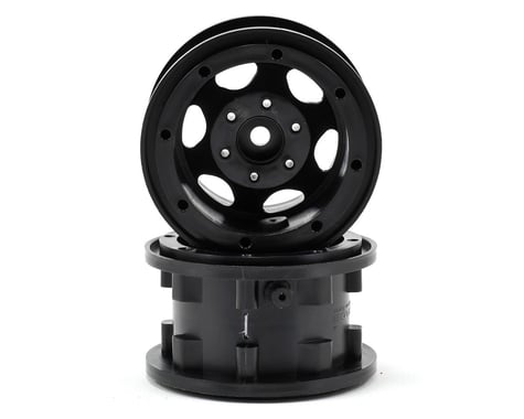 Gmade GT Air System 2.2" Beadlock Rock Crawler Wheels (2) (Black)