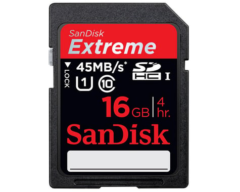 GoPro SanDisk 16GB SD Memory Card (Class 10)