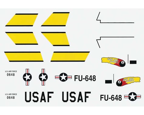 Great Planes Decals Micro F-86 Sabre