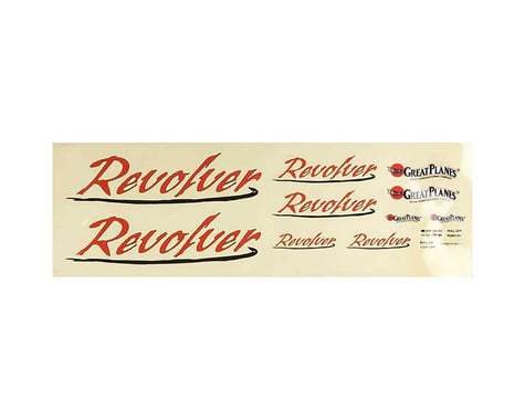 Great Planes Decal Sheet Revolver .46-.70 ARF