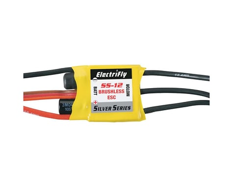 Great Planes ElectriFly Silver Series 12A Brushless ESC 5V/1A BEC