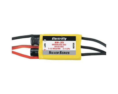Great Planes ElectriFly Silver Series 35A Brushless ESC 5V/2A BEC